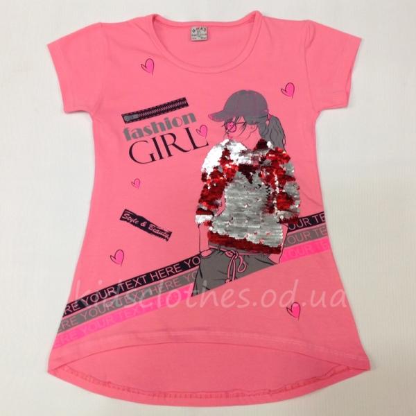 детская одежда недорого для девочек футболки и майки Туника детская летняя для девочек 